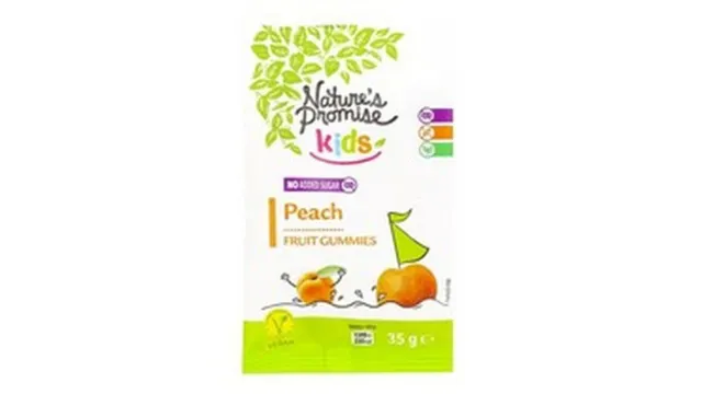 Bombone zele breskva kids NP 35g Nature's Promise