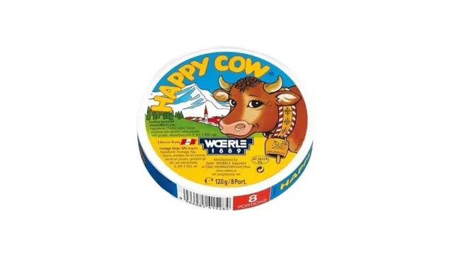 sir topljeni namaz.happy cow reg.50%mm 120g silbo WOERLE