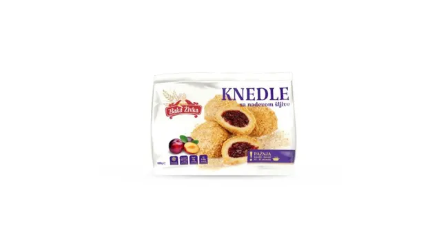KNEDLE SA SLJIVAMA BAKA ZIVKA 800G BAKA ZIVKA
