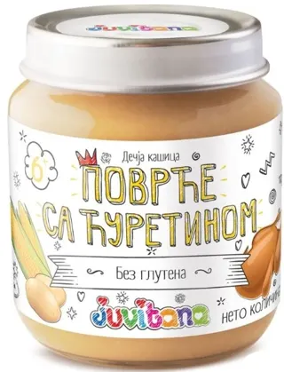 Kasica Juvitana povrce sa curetinom128g