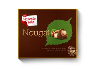 Bombonj.Nugat Najlepse zelje 188g
