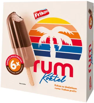 sladoled rum koktel multipack 276g frikom