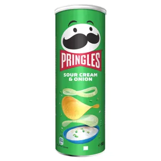 CIPS PRINGLES SOUR CREAM&ONION 165gr
