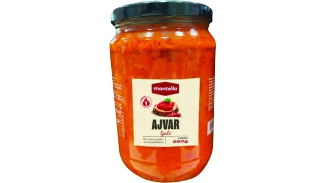 AJVAR MONTELLA LJUTI 680G MONTELLA