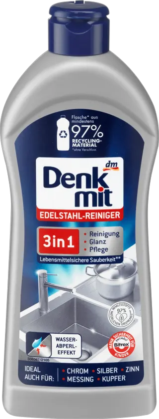 Denkmit sredstvo za čišćenje inoxa 300ml