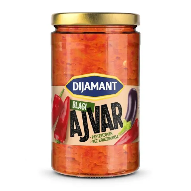 AJVAR BLAGI 680gr TEGLA DIJAMANT DIJAMANT