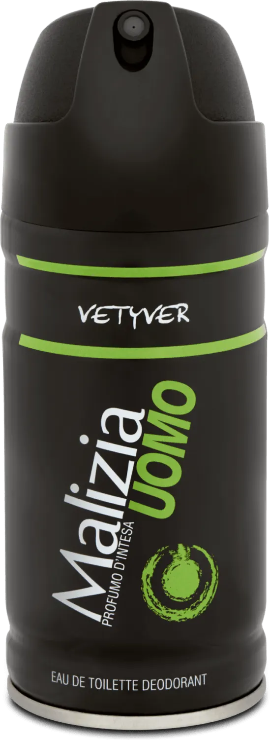 Malizia men deo spray vetyver 150ml Malizia UOMO