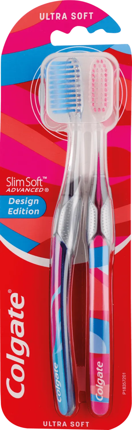 Cetk.zube slim soft adva.2pac Colgate Colgate