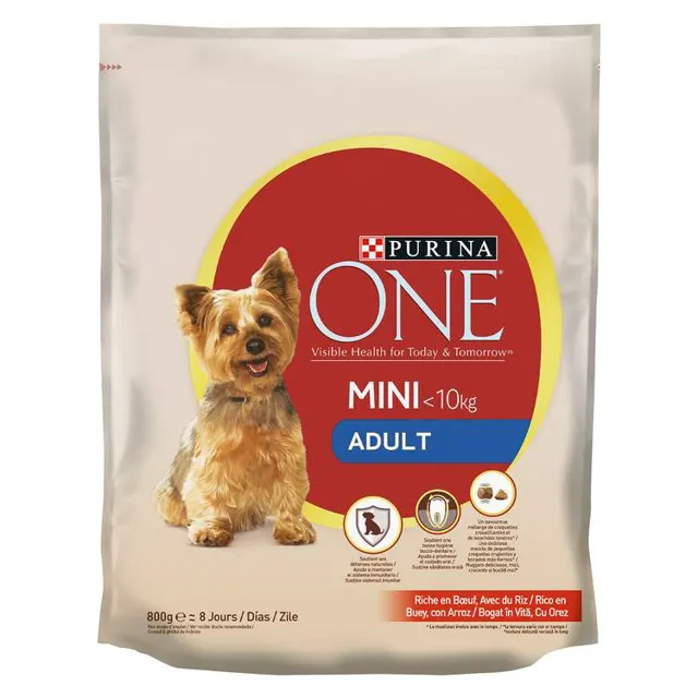 Granule za pse govedina i pirin.ONE 800g ONE