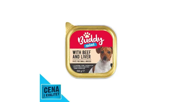PAŠTETA ZA PSE GOV JETRA 150G BUDDY BUDDY