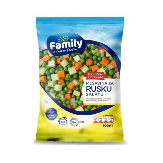 POLAR FOOD RUSKA SALATA 900g FAMILY
