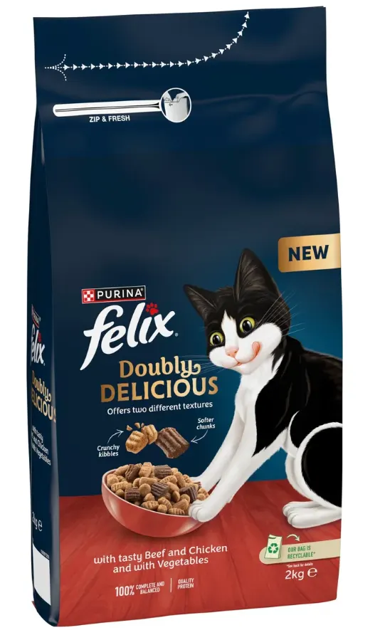 Hrana za macke suva Felix meso 3kg Felix
