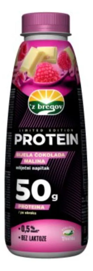 Proteinski napitak bela cok.-malina 0.5l