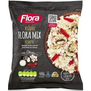 SMRZNUTA MESAVINA POVRCA ZA RIZOTO 400G FLORA