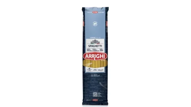 TESTENINA ARRIGHI SPAGHETTI NO5 500G ARRIGHI