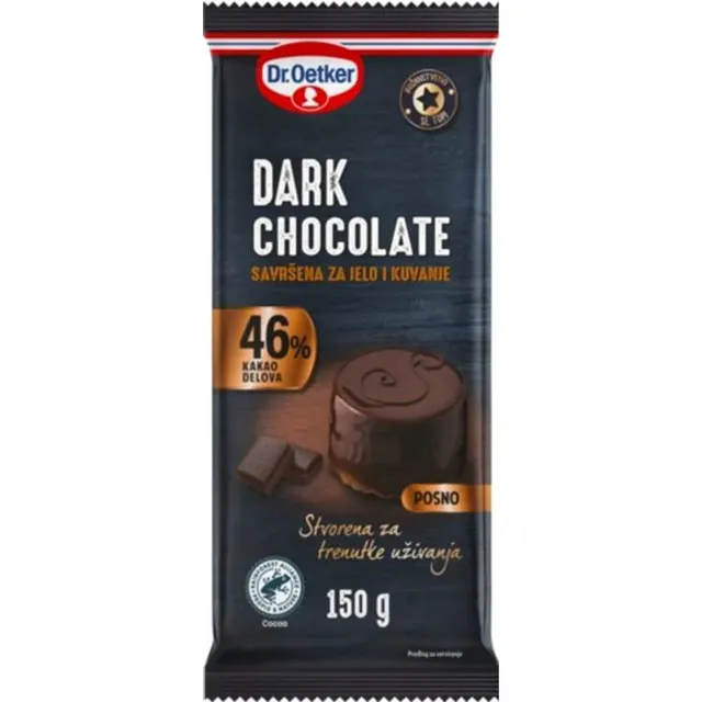 Cok.za jelo i kuvanje Dark DrOetker 150g Dr Oetker