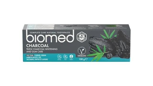biomed CHARCOAL pasta za zube 100g biomed