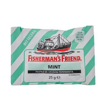 Fisherman's Friend bom. Peper. MK24 25g Brend