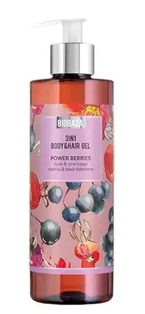 BIOBAZA tuš/gel 3u1 POWER BERRIES 400ml BIOBAZA