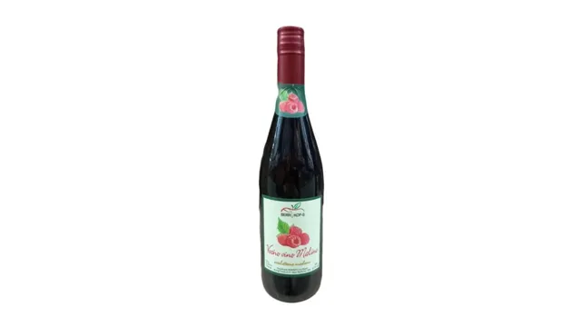 Vocno vino maline 4% 0750 Berrykop 0,75 l VOĆARKA