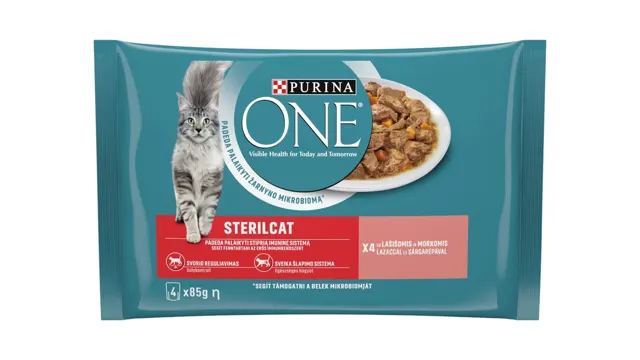 HRANA ZA MACKE PURINA ONE STERILCAT LOSOS MPK 4X85G PURINA