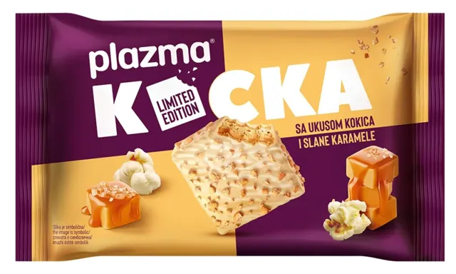PLAZMA KOCKA KARAMEL KOKICA 67.5g PLAZMA