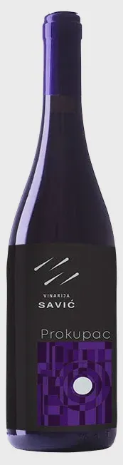 Vino crveno prokupac Savic 0,75l Vinarija Savic