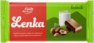 COKOLADA MLECNA SA LESNIKOM LENKA 100gr
