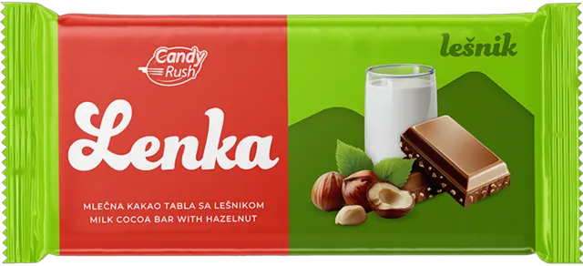 COKOLADA MLECNA SA LESNIKOM LENKA 100gr RIM GROUP
