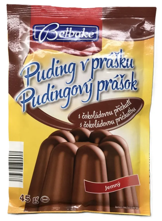 Puding čokolada MK60 45g Belbake