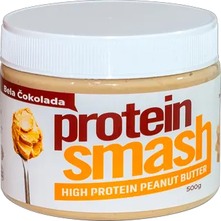 protein smash Bela čokolada 500g