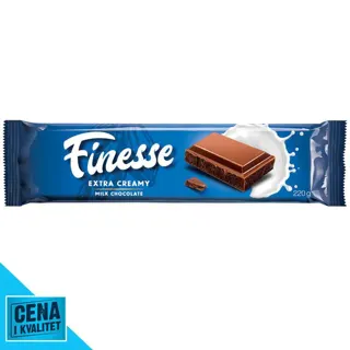ČOKOLADA MLEČNA 220G FINESSE