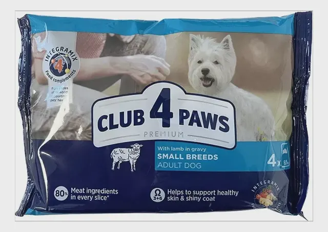 HRANA ZA PSE SOS PAWS SMALL 4*85G