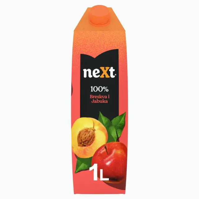 Sok breskva Next Premium 1l prizma Next Premium