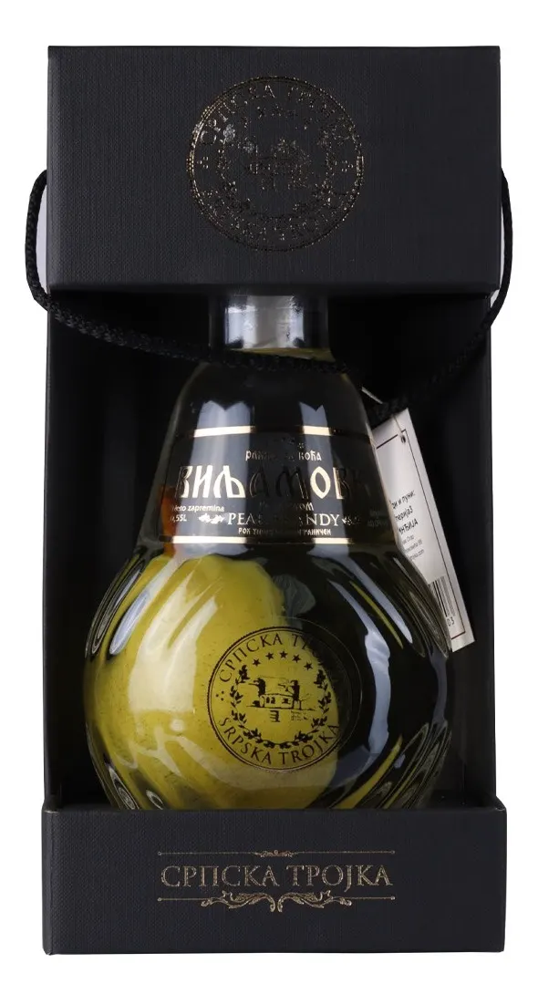 Rakija Srp.Trojka Vilj.sa plodom 0.55l Srpska Trojka