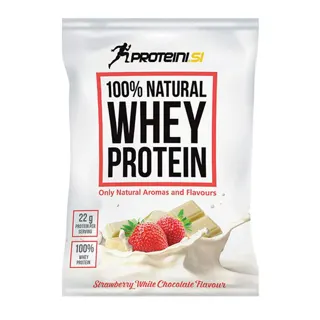 Whey Protein jagoda bela cok.100% 30g