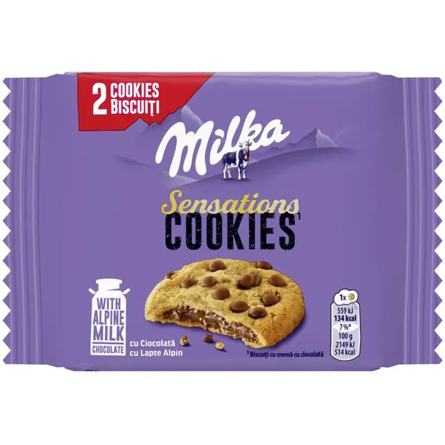 KEKS MILKA SENSATION 52G MONDELEZ MILKA