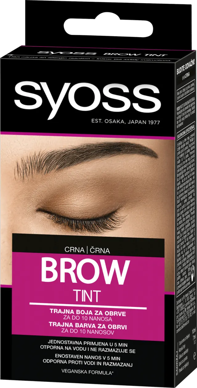 SYOSS boja za obrve crna syoss