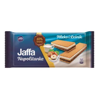 KEKS NAPOLITANKA JAFFA MLEKO LEŠNIK 187G