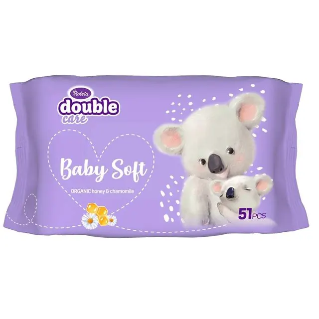 Violeta Baby Soft vlažne maramice 51/1 Violeta double care