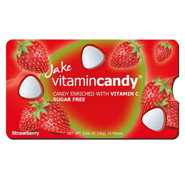 Jake Vitamincandy Jagoda 15/1 bombone 18 g JAKE