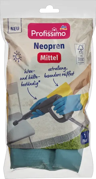 Profissimo neopren rukavice srednje 1par