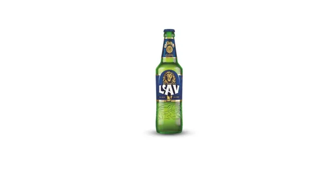 Pivo svetlo Lav flasa 0,5l Lav
