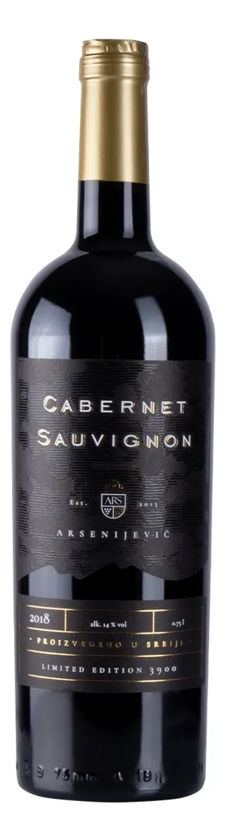 Vino crveno Aresnijevic Cabernet 0.75l