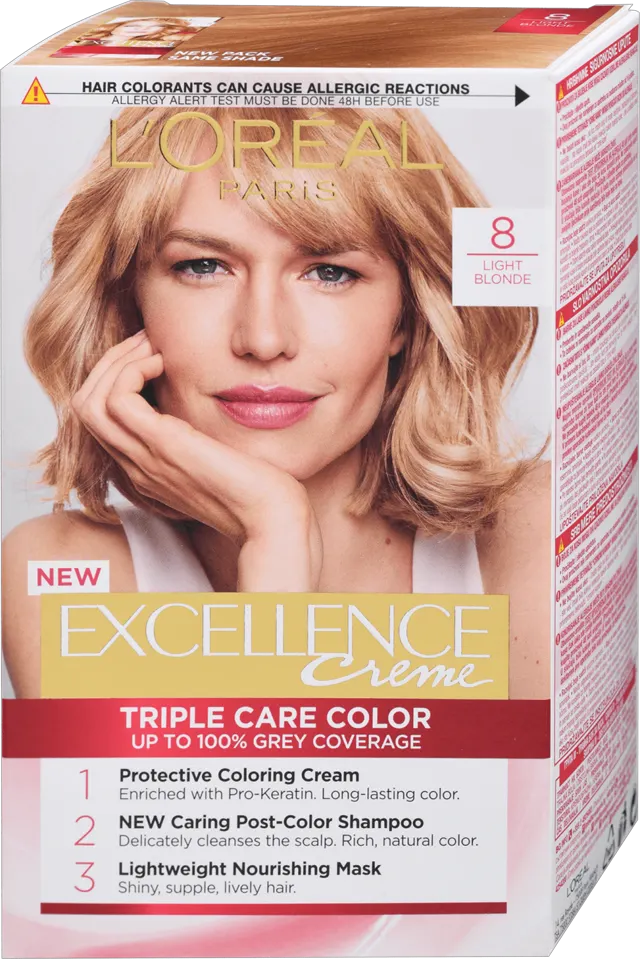 L'ORÉAL EXCEL. Creme boja za kosu 8 L'ORÉAL PARiS EXCELLENCE Creme