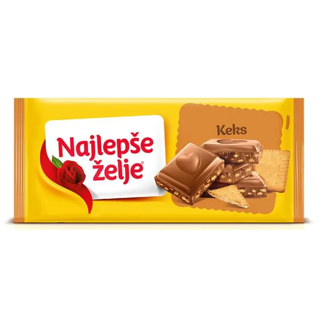 COK.N.ZELJE KEKS 170g -620 NAJLEPSE ZELJE