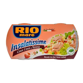 TUNJ U SALATI SA KUS KUSOM ISY 2X160GR. RIO MARE