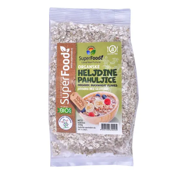 PAHULJICE HELJDINE BEZ GLUTENA ORGANIC 200GR ORGANIC SUPERFOOD SUPERFOOD
