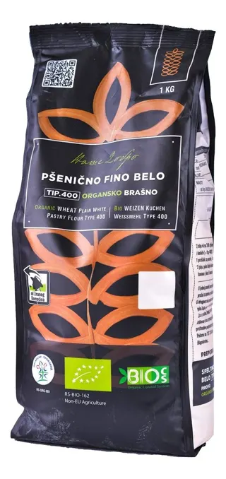 BRAŠNO ORG PŠEN BELO TIP400 1KG ND