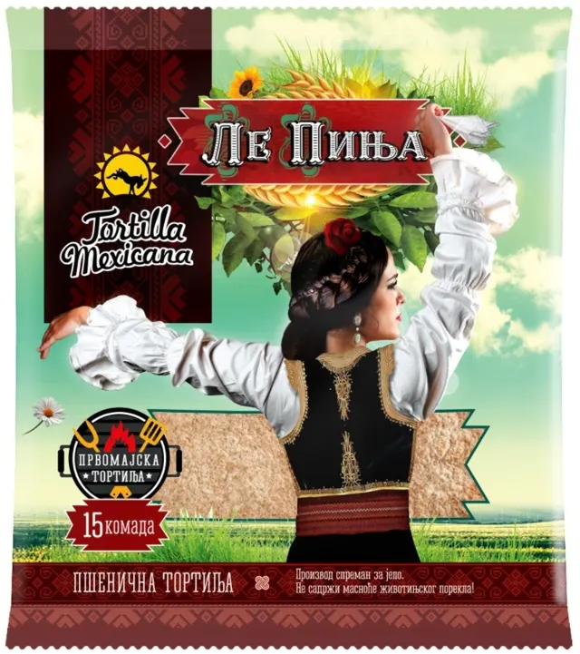 TORTILJA MEXICANA LE PINJA 15KOM PIP PIP